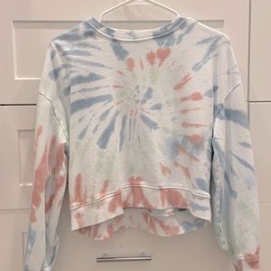 Z SUPPLY Tie-dye crew neck